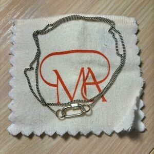 Marla Aaron Baby Lock with Fine Curb Chain